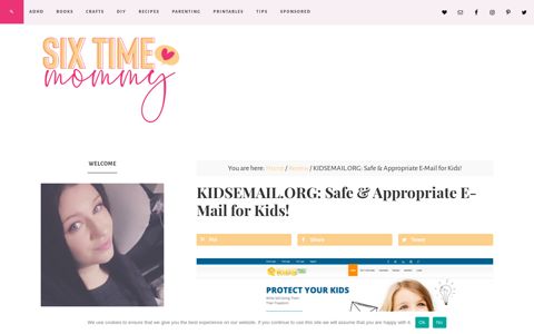 KIDSEMAIL.ORG: Safe & Appropriate E-Mail for Kids! - Six ...