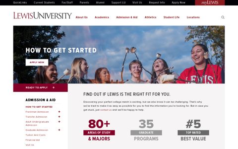 Admissions | Getting Started - Lewis University