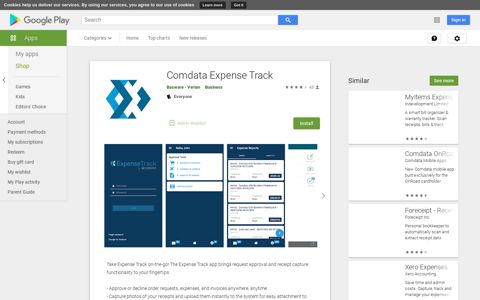 Comdata Expense Track - Apps on Google Play