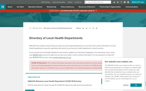 LHD Directory - Directory of Local Health Departments ...