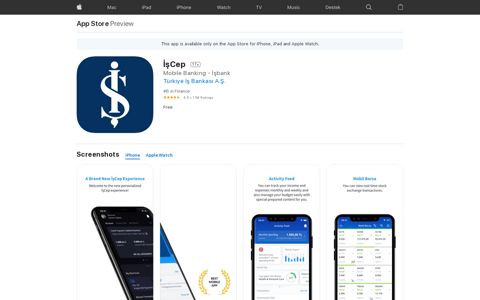 ‎İşCep - Mobile Banking on the App Store