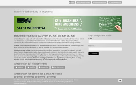 Berufsfelderkundung in Wuppertal | Impiris
