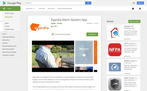 Egardia Alarm System App – Apps bei Google Play