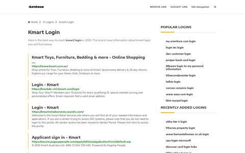 Kmart Login ❤️ One Click Access - iLoveLogin