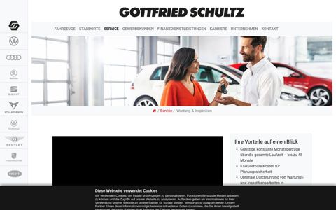 Wartung & Inspektion - Gottfried Schultz Automobilhandels SE
