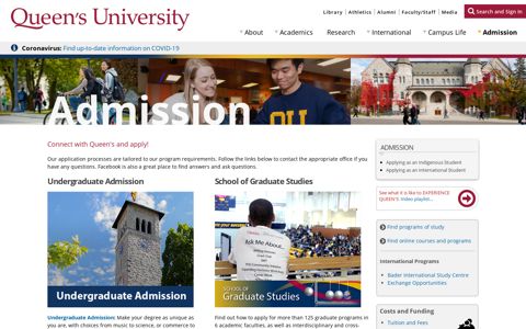 Apply | Queen's University