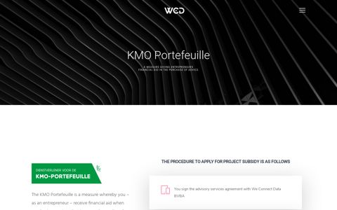 KMO Portefeuille | We Connect Data
