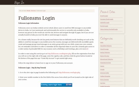 Fullonsms Login – Fullonsms.com Account Sign In - Signin.co