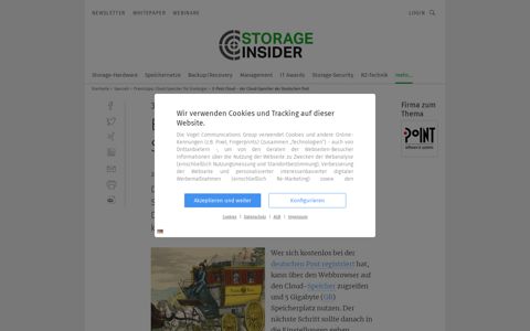 E-Post-Cloud – der Cloud-Speicher der Deutschen Post