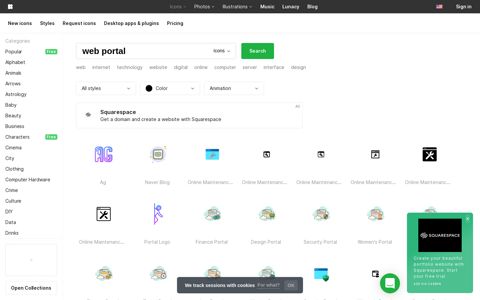 Web portal Icons - Free Download, PNG and SVG - Icons8