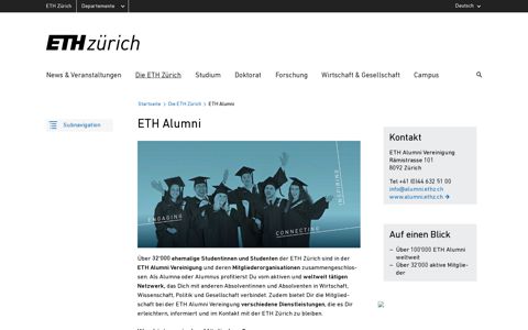 ETH Alumni | ETH Zürich