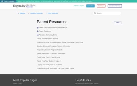 Parent Resources – Edgenuity