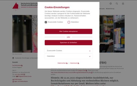 Fachbibliothek - Hochschule Karlsruhe – Technik und ...