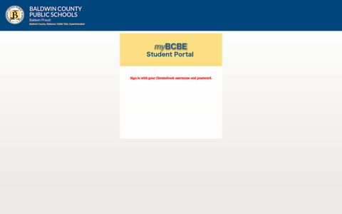 myBCBE Student Portal