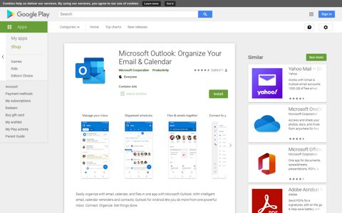 Microsoft Outlook: Organize Your Email & Calendar - Apps on ...