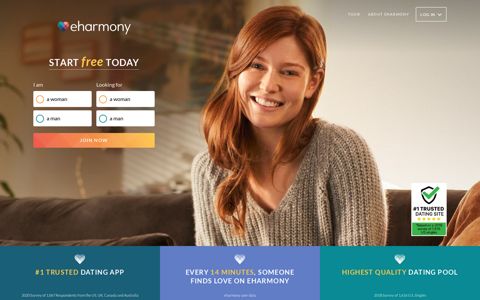 eharmony | Online Dating Site for Like-Minded Singles