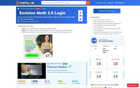Envision Math 2.0 Login