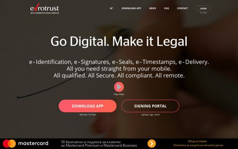 Evrotrust - Go Digital. Make it Legal