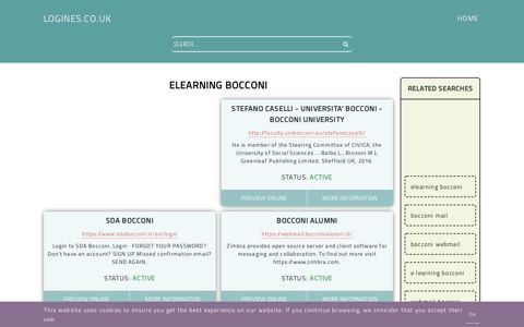 elearning bocconi - General Information about Login - Logines.co.uk