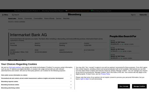 Intermarket Bank AG - Company Profile and News ...