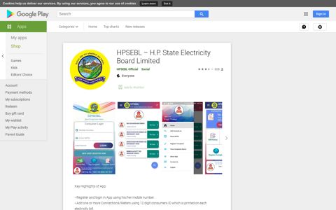 HPSEBL – H.P. State Electricity Board Limited - Apps on ...