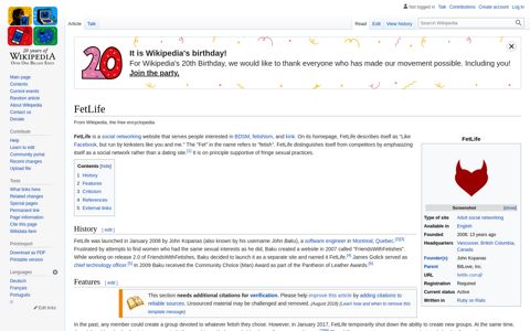 FetLife - Wikipedia