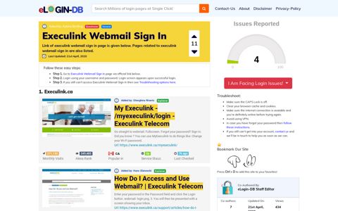 Execulink Webmail Sign In