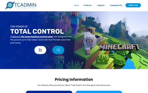 TCAdmin – The Game Hosting Control Panel