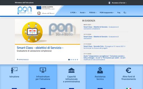 PON - Homepage - Miur