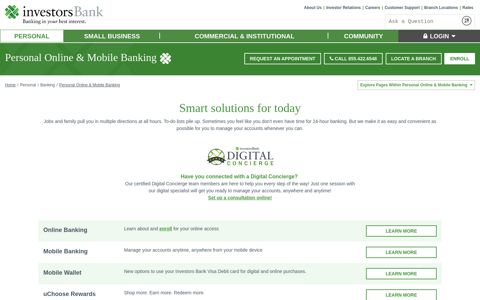 Personal Online Banking | NY, NJ Mobile Banking | Investors ...