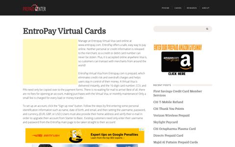 www.entropay.com - Prepaid Virtual Credit Cards |