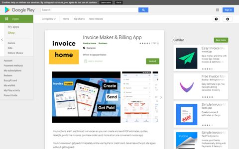 Invoice Maker & Billing App - Apps on Google Play