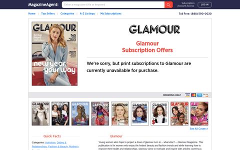 Glamour | Magazine-Agent.com