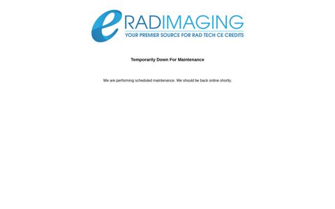 My Account | eRADIMAGING.com RT CE