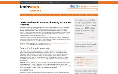 Guide to Microsoft Volume Licensing Activation Methods ...