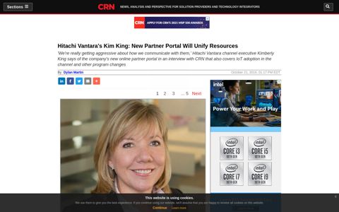 Hitachi Vantara's Kim King: New Partner Portal Will Unify ...