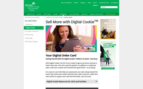 Digital Cookie — Girl Scouts of Greater Chicago and ...