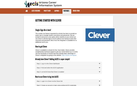 Arizona CIS | Clever - AzCIS - intoCareers