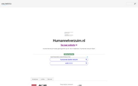 www.Humannetverzuim.nl - Humannet Verzuim Start