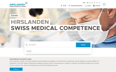 Hirslanden Schweiz - Hirslanden Swiss Medical Competence