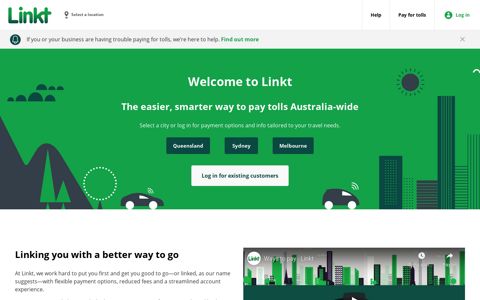 Linkt: Easier, smarter ways to pay for Australian toll roads