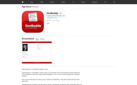 ‎GovBuddy on the App Store