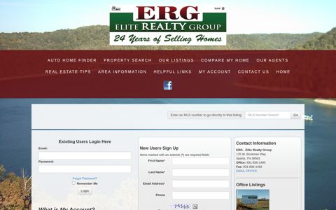 Real Estate in Sparta TN - ERG - Elite Realty Group