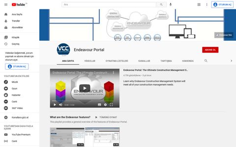Endeavour Portal - YouTube