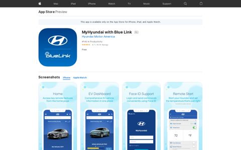 ‎MyHyundai with Blue Link on the App Store