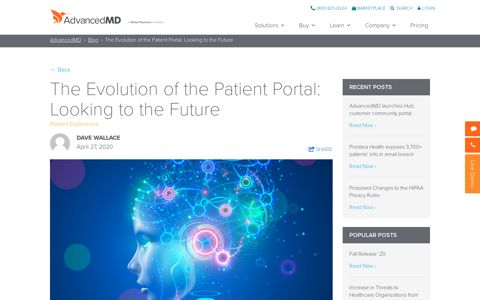 The Evolution of the Patient Portal: Looking to the Future ...