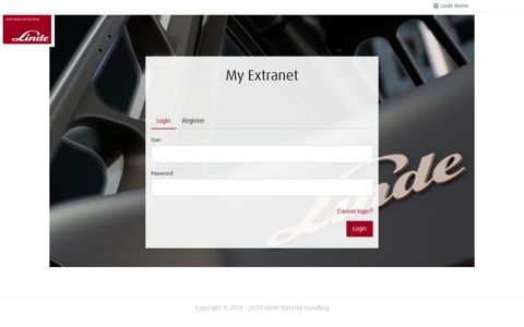 LMH Global Extranet - Linde Material Handling