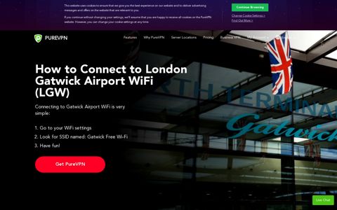 How to Connect to London Gatwick Airport WiFi (LGW)