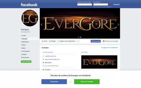 Evergore - About | Facebook