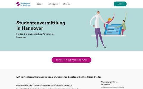 Studentenvermittlung in Hannover | Jobmensa